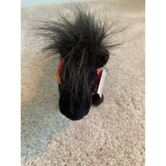 Wells Fargo Plush Horse With Red Jacket - 10" Tall Collectible Plush With Tag - Picture 4 of 9